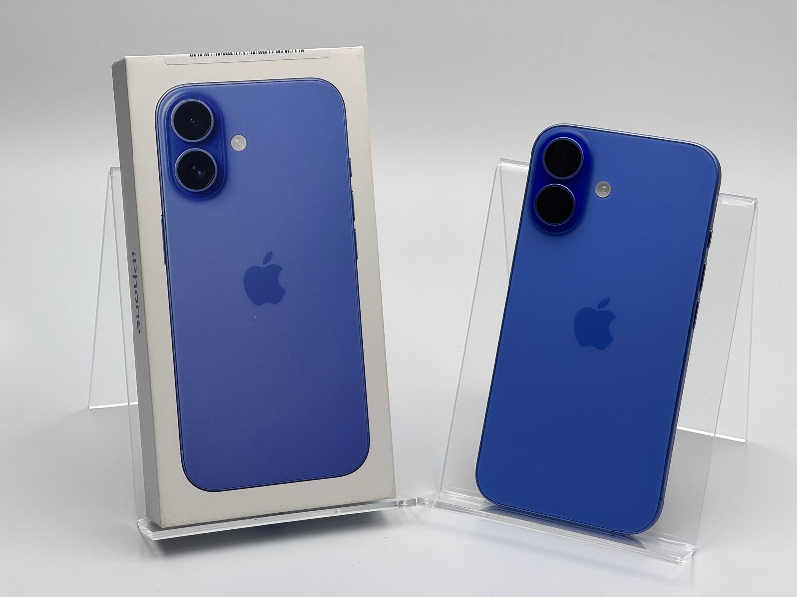 【箱付き未使用品、訳あり】iPhone 16 128GB ウルトラマリン バッテリー【100%】 SIMフリー 白ロム