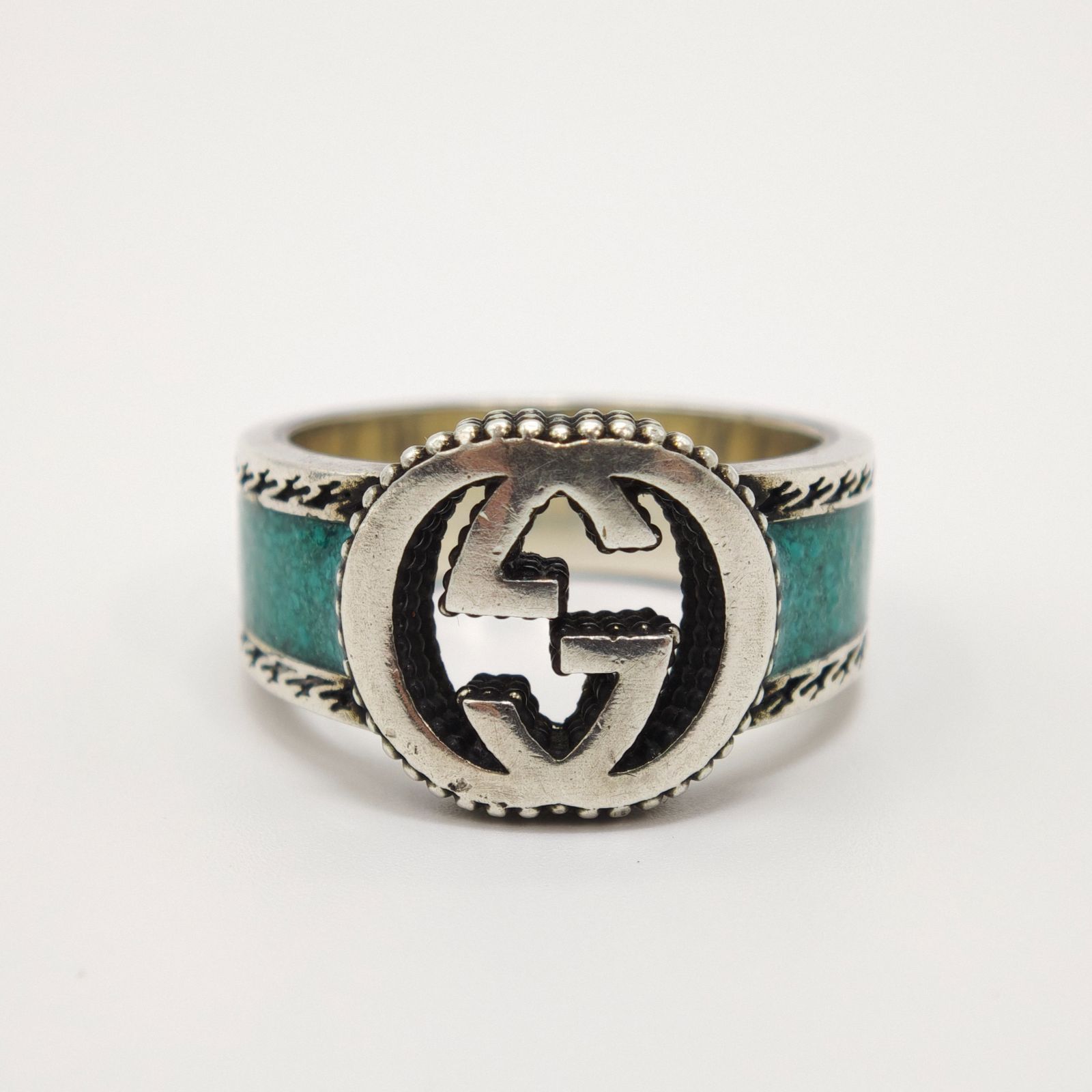 中古】GUCCI インターロッキングG ターコイズ 16号 - メルカリ