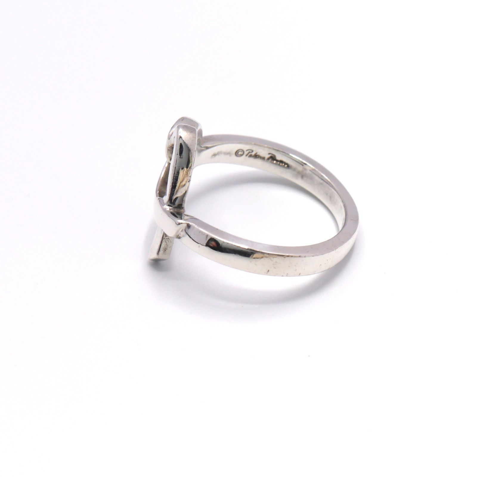 Tiffany&Co. ティファニー ラビングハート リング 12号 シルバー 925 