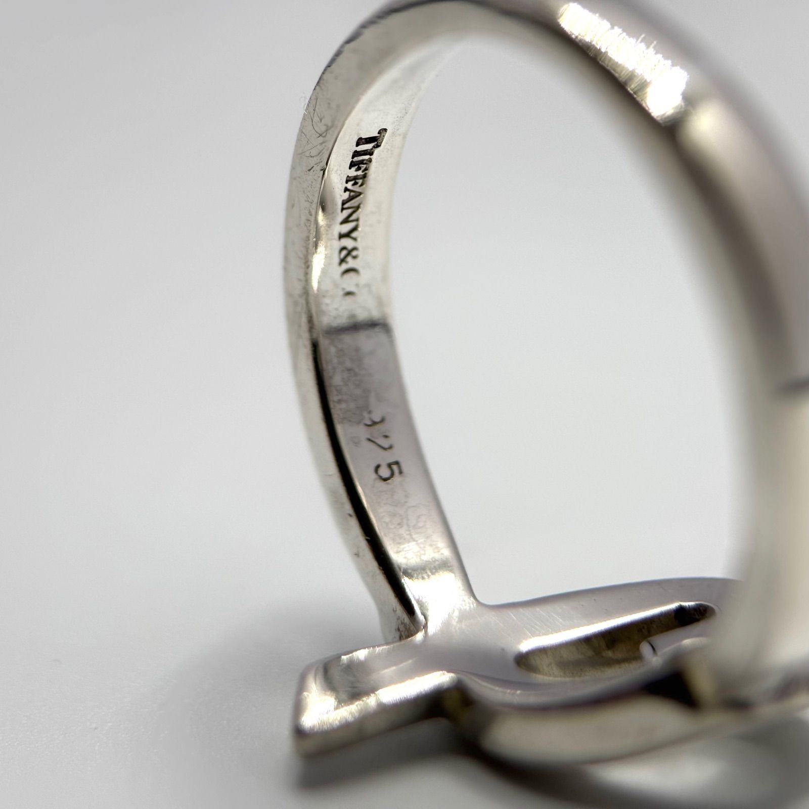 Tiffany&Co. ティファニー ラビングハート リング 12号 シルバー 925 