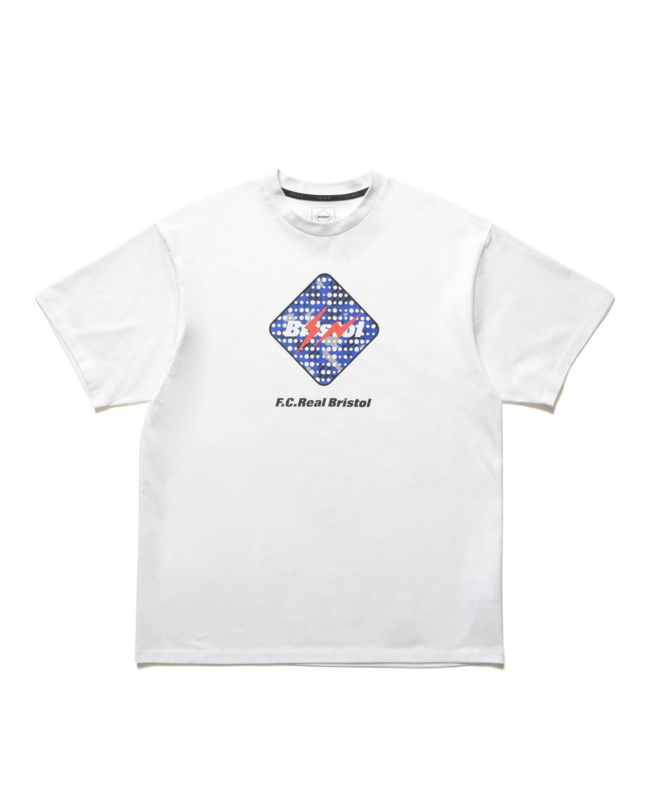 F.C.Real Bristol FRAGMENT CAMOUFLAGE EMBLEM TEE ホワイト M 新品 F.C.Real Bristol FRAGMENT CAMOUFLAGE EMBLEM TEE ホワイト M 新品
