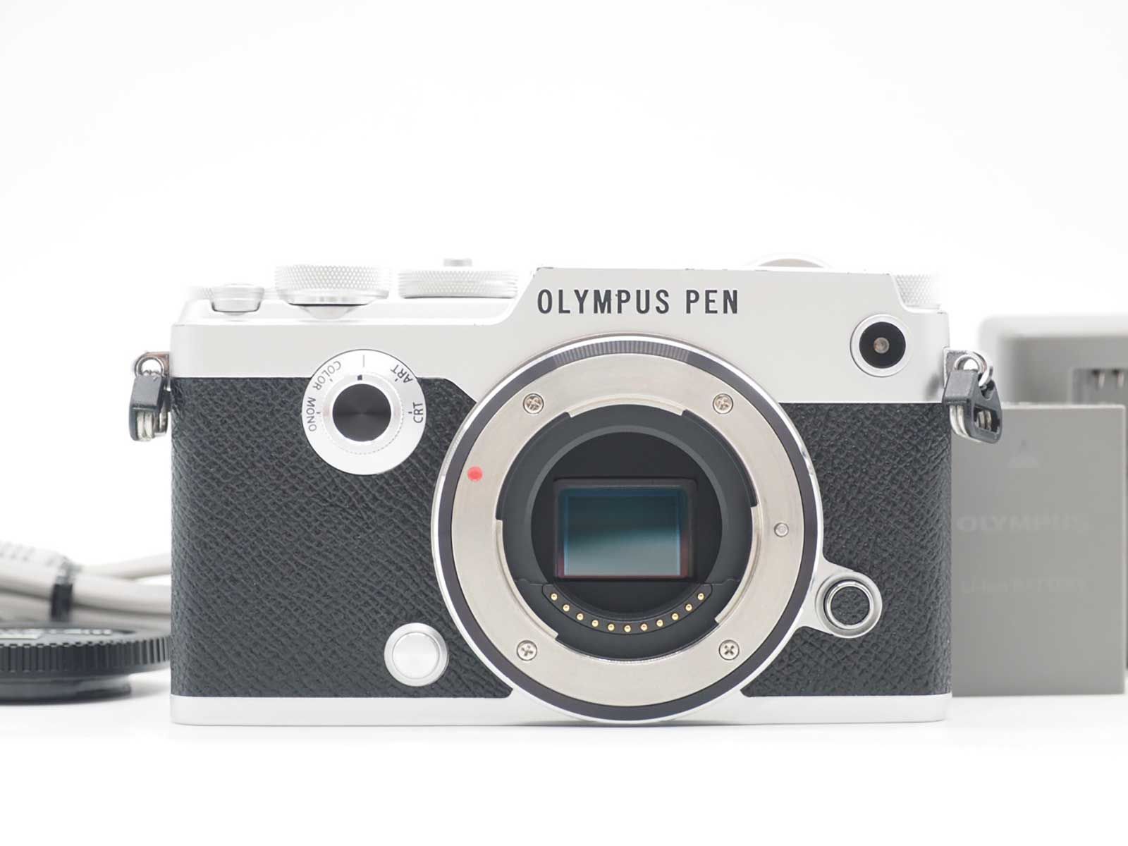 オリンパス Olympus PEN-F 20.3MP Digital Camera Silver 8258 Shots [美品] #Z6122A