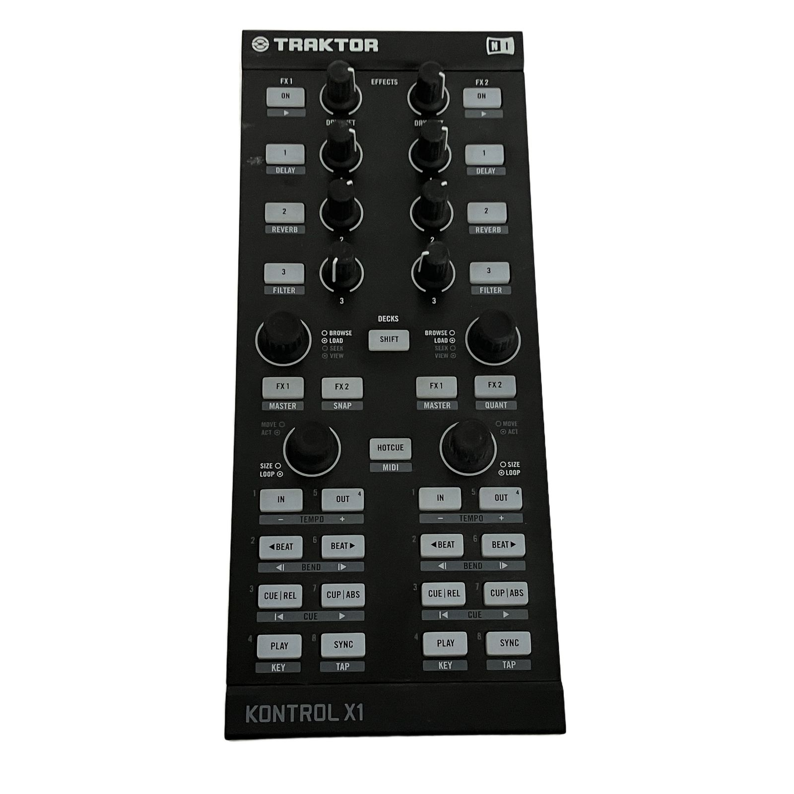 Native Instruments TRAKTOR KONTROL X1 DJコントローラー 音響機材 中古 T11218207
