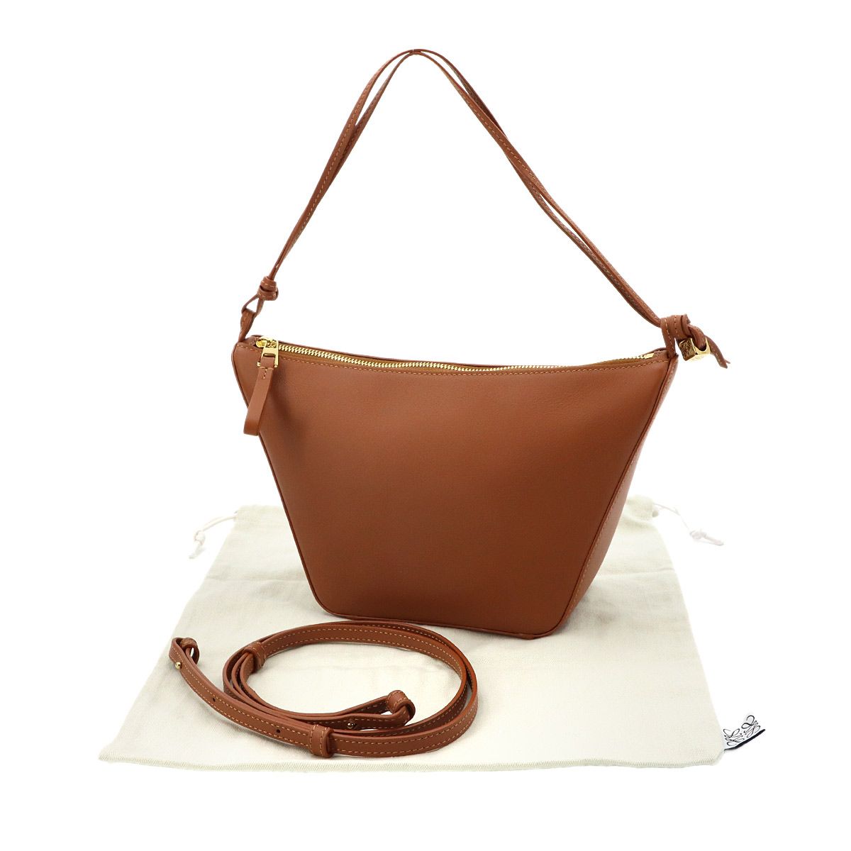 未使用 展示品 ロエベ LOEWE ハンモック ホーボーバッグ ミニ 