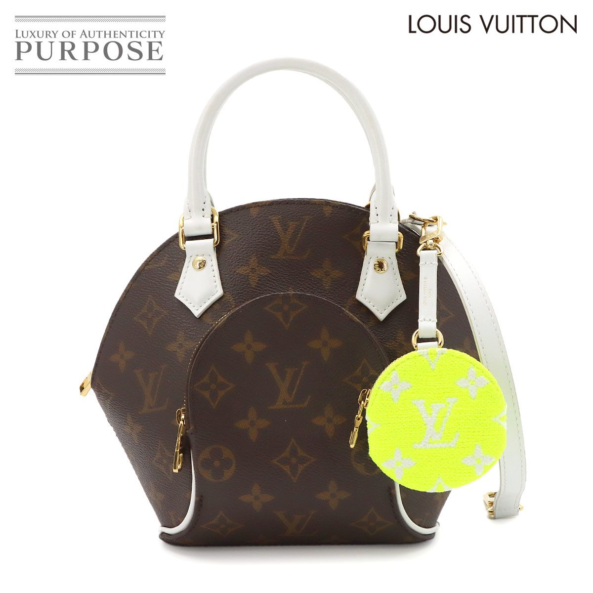 新品同様 ルイ ヴィトン LOUIS VUITTON LV マッチ モノグラム エリプス 