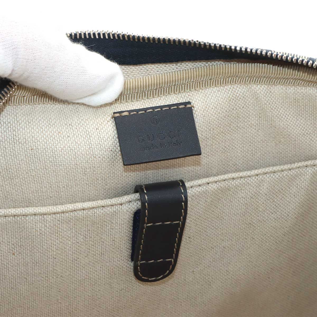 新品同様 グッチ GUCCI GGスプリーム 2way ブリーフケース ビジネス