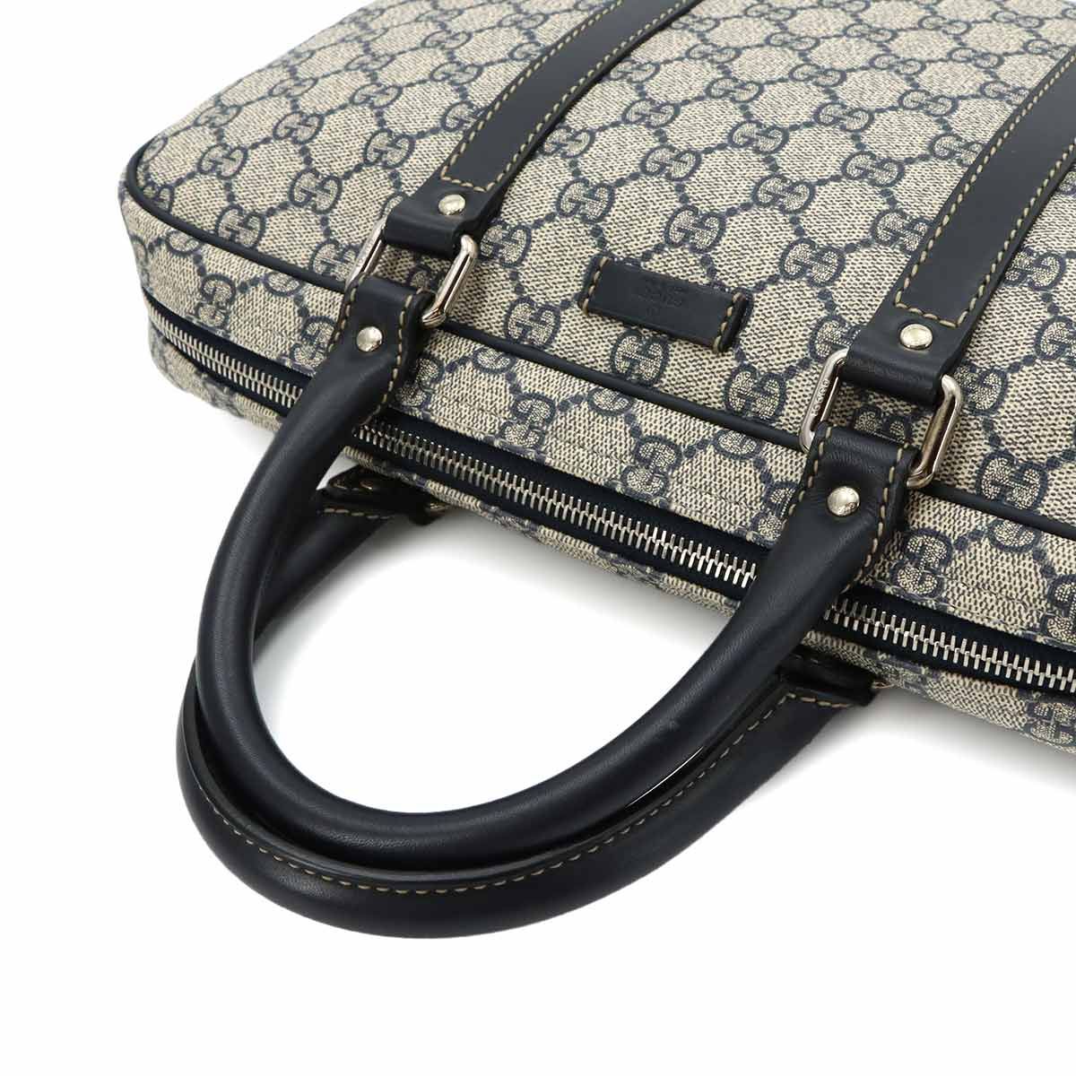 新品同様 グッチ GUCCI GGスプリーム 2way ブリーフケース ビジネス