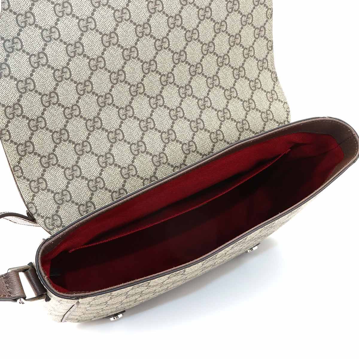 新品同様 グッチ GUCCI GGスプリーム メッセンジャー ショルダー