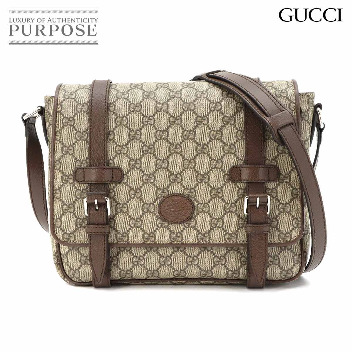 新品同様 グッチ GUCCI GGスプリーム メッセンジャー ショルダー 新品同様 グッチ GUCCI GGスプリーム メッセンジャー ショルダー