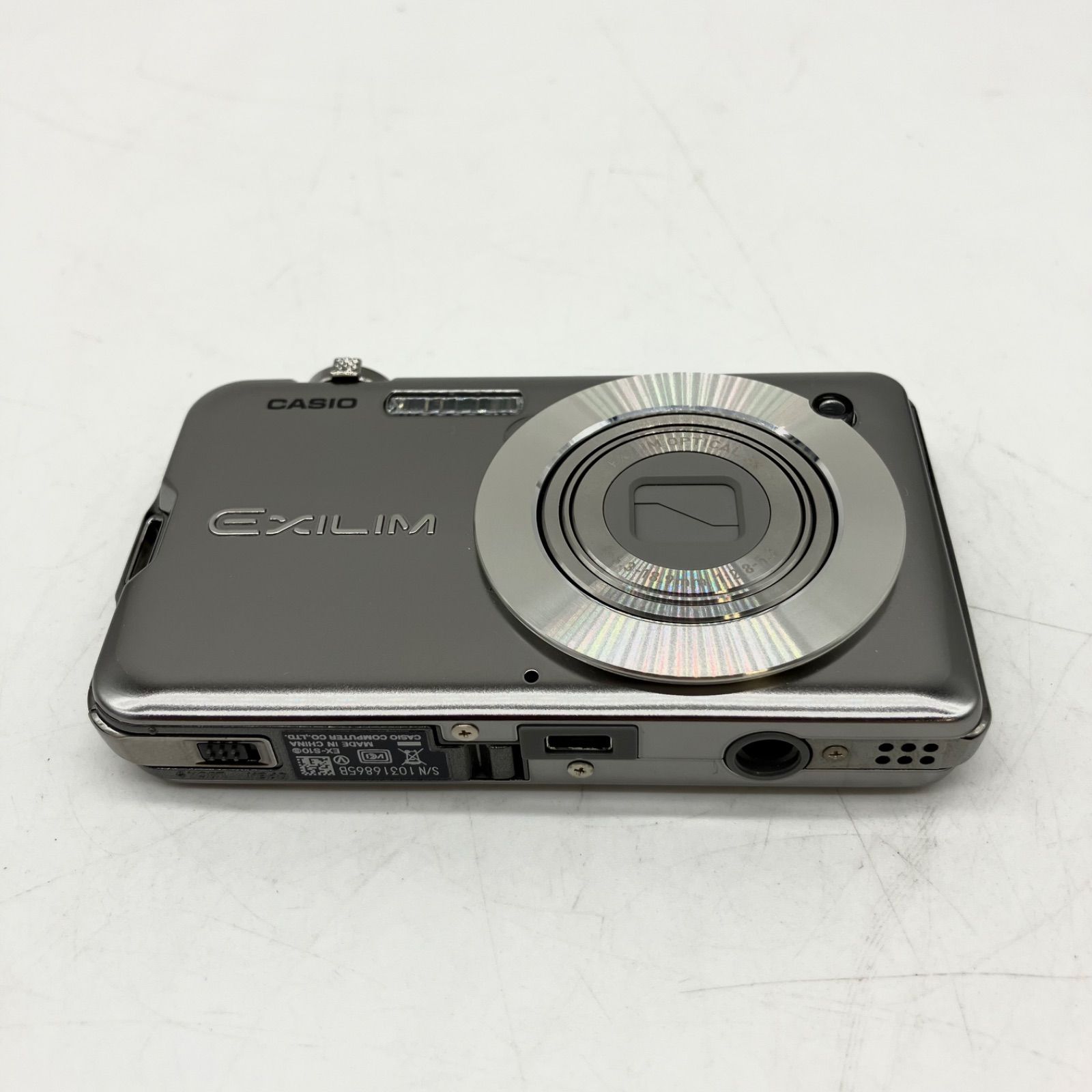 カメラ UA878【動作未確認】CASIO デジタルカメラ EXILIM EX-S10 シルバー
