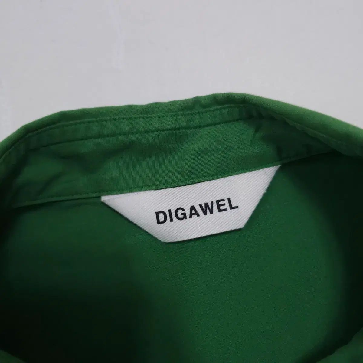 0) DIGAWEL ディガウェル グリーン 半袖 シャツ - メルカリ