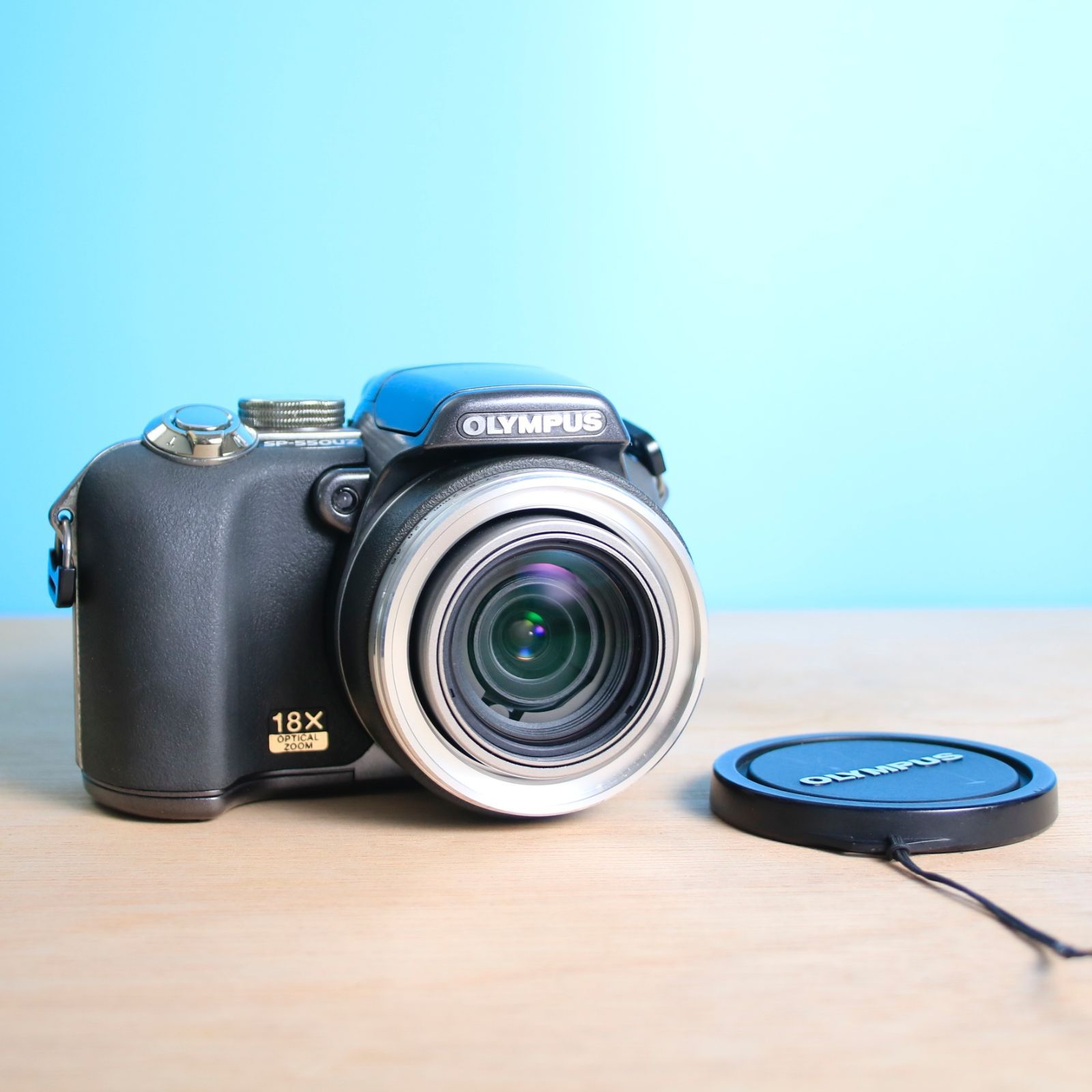完動品❁美品 OLYMPUS SP-550UZ オリンパス 単3電池式 高倍率ズーム
