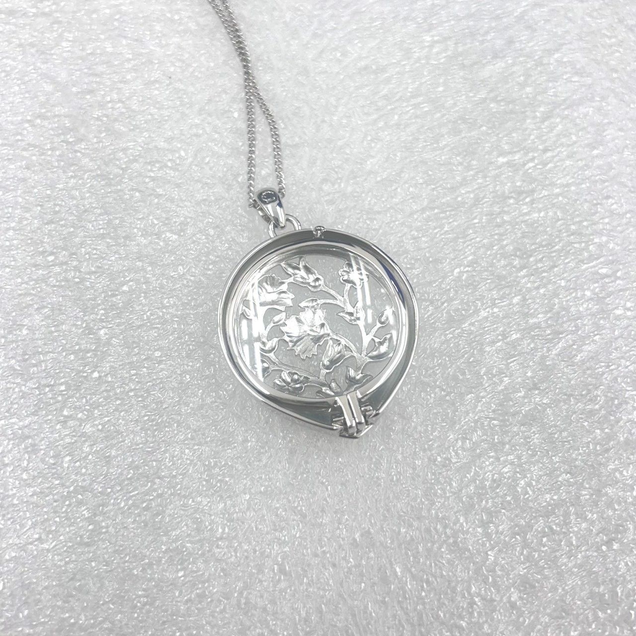 MIKIMOTO ミキモト ペンダント ルーペ 拡大鏡 パール ネックレス
