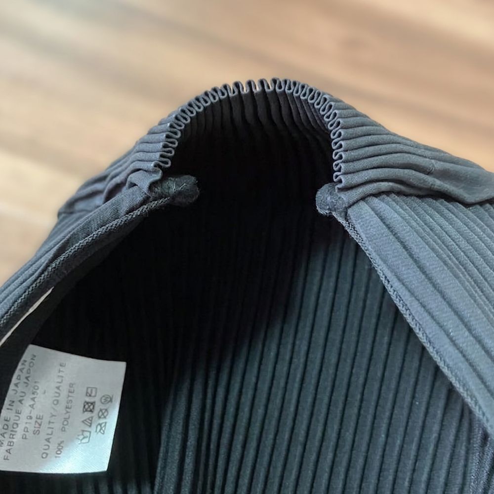 PLEATS PLEASE ISSEY MIYAKE プリーツ キャップ ブラック PLEATS