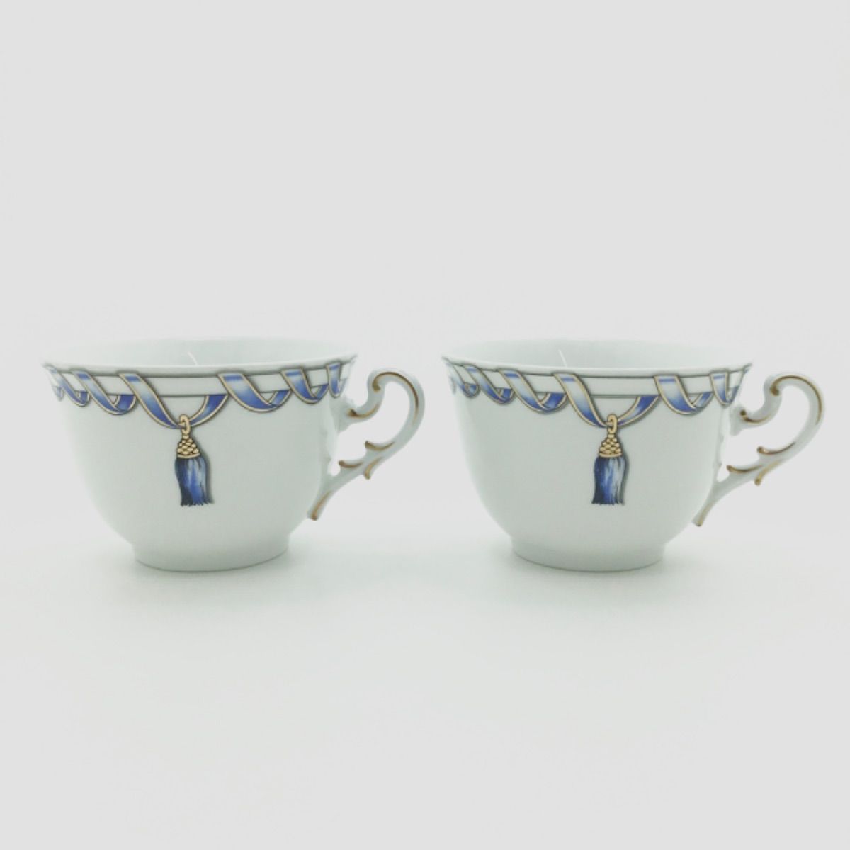 【美品】リチャードジノリ★フィオッコグレース★ペアセット 中古未使用】リチャードジノリ Richard Ginori フィオッコ グレース