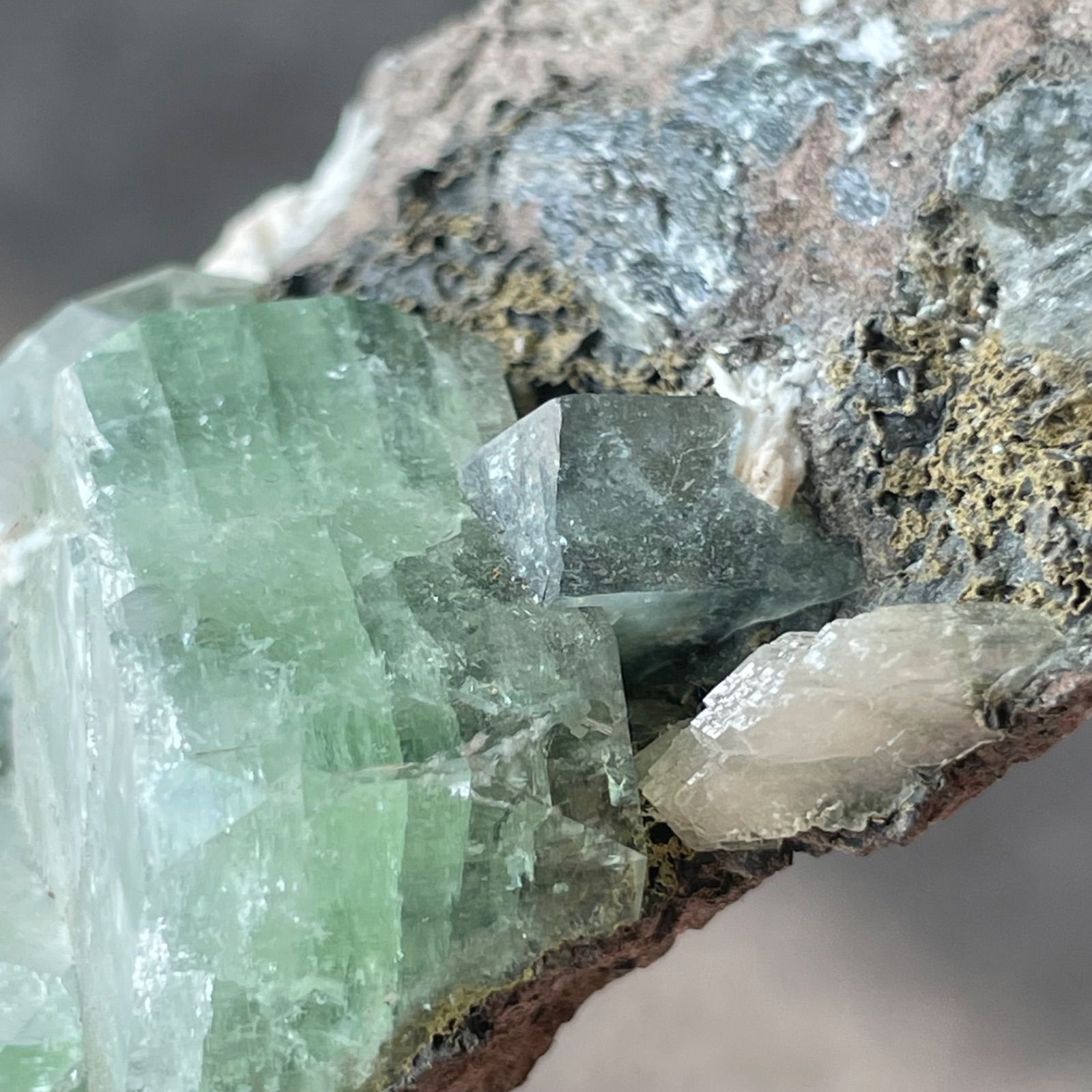 フォロー割あり】インド産♦︎Green Apophyllite グリーン 