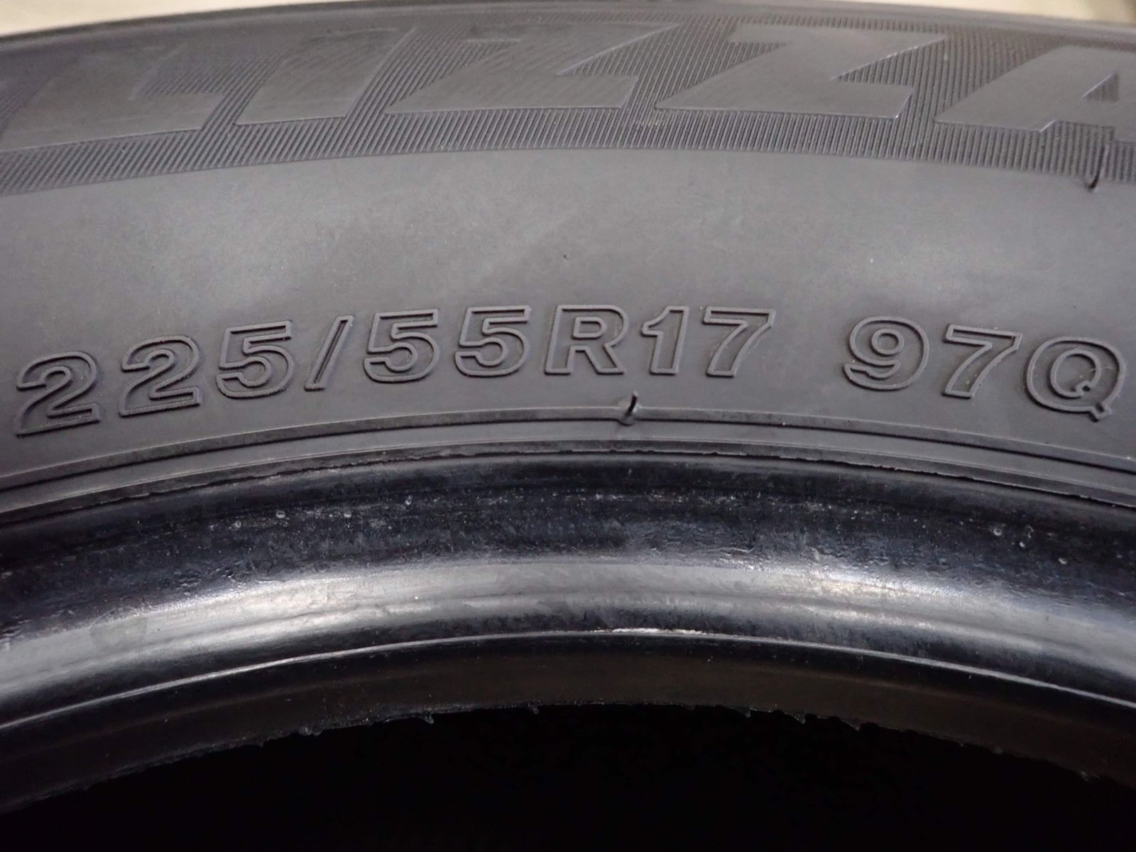 冬4本SET 会社宛送料無料 225/55R17 97Q ブリヂストン ブリザック VRX3 