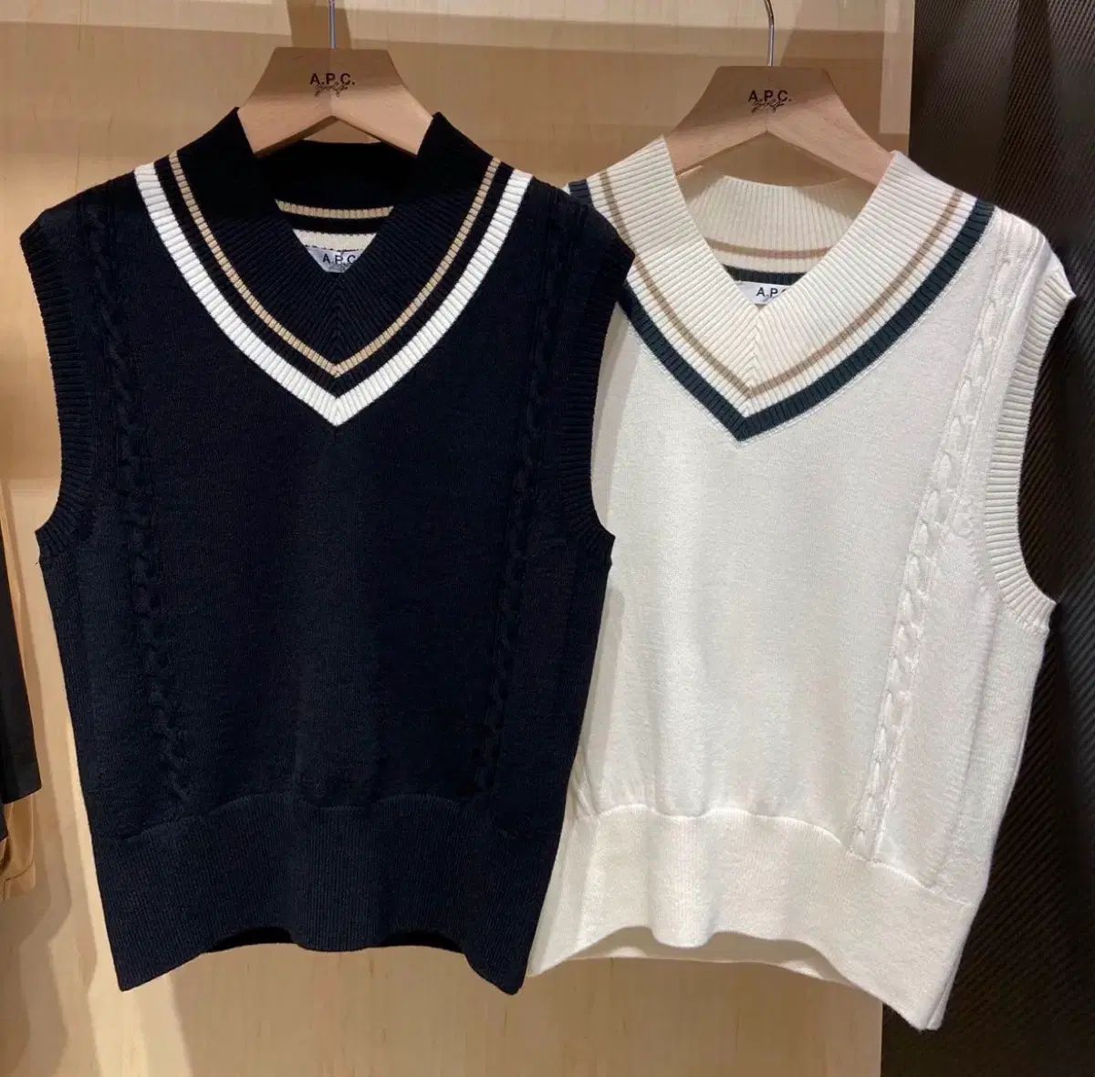 A.P.C. ゴルフ レディース ウール ベスト