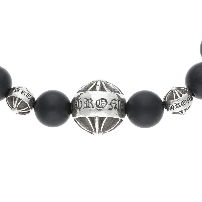 クロムハーツ 8mm BEAD/8mmビーズブレス BEAD8mmブラックトルマリン