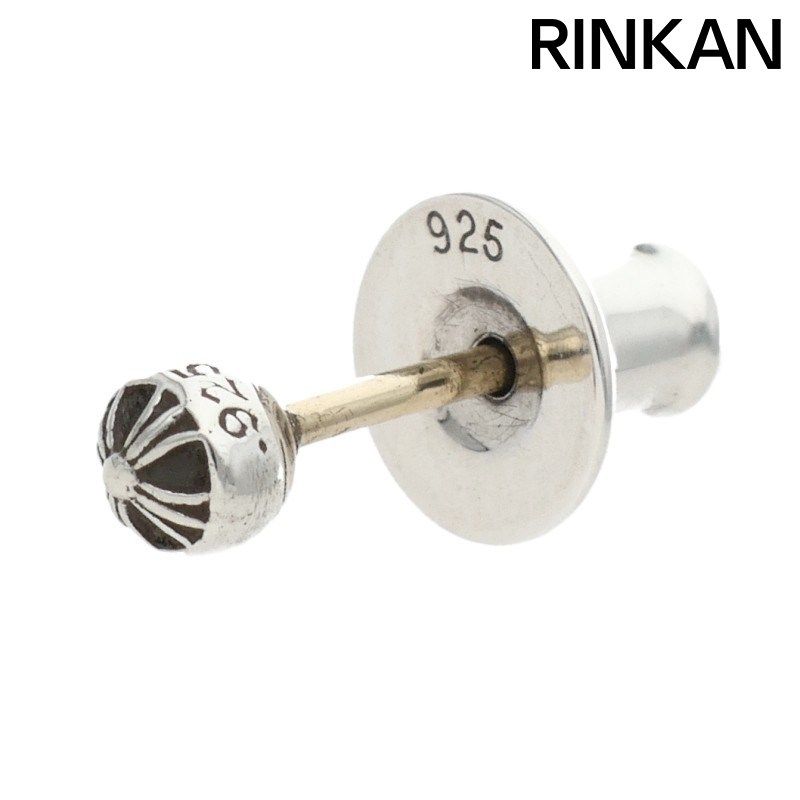 クロムハーツ STUD CRS BALL MINI/ミニクロスボールスタッド シルバー