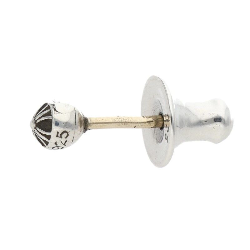 クロムハーツ STUD CRS BALL MINI/ミニクロスボールスタッド シルバー