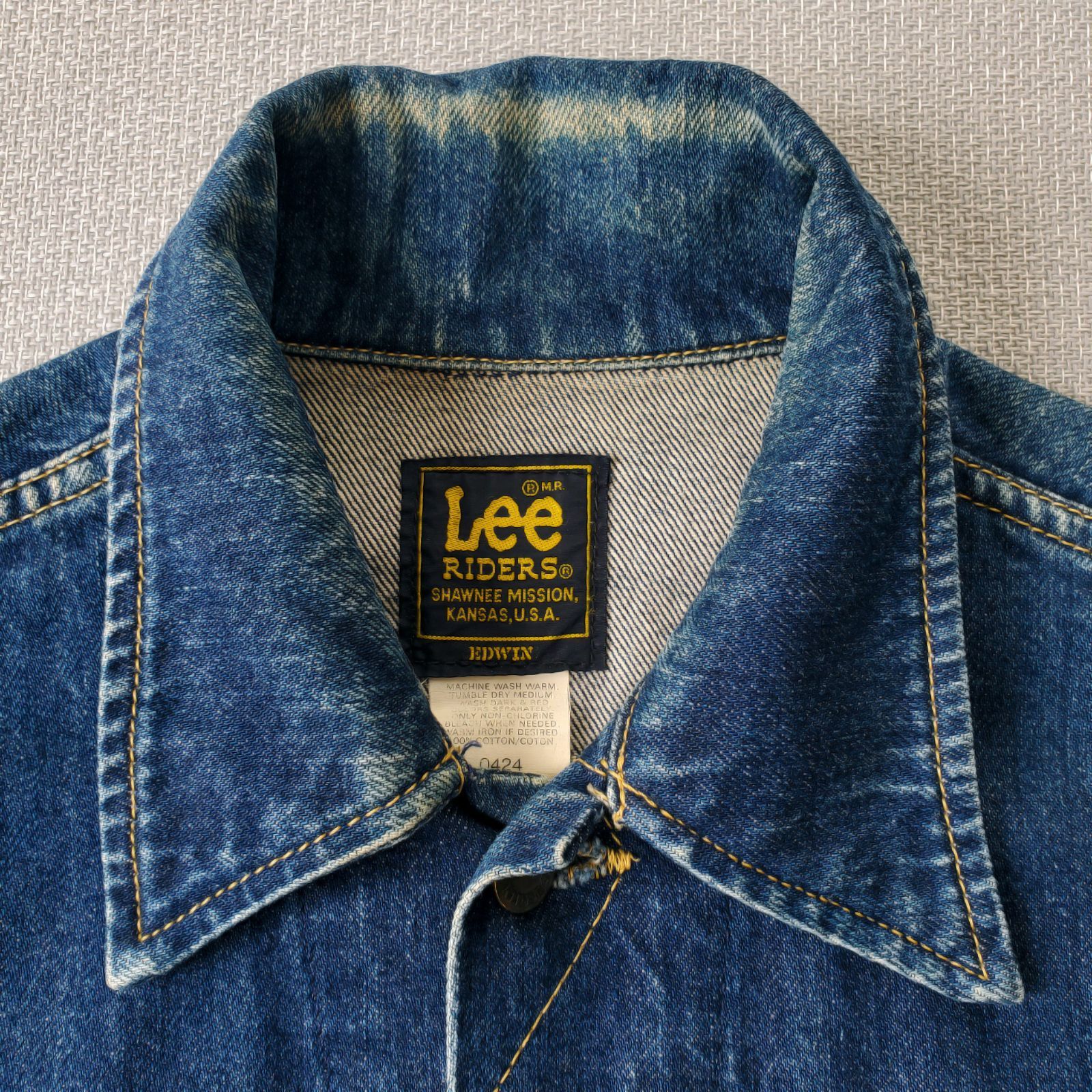 Leeリー□雰囲気抜群 1990s 日本製 101-J 黒タグ 復刻 0424 デニム