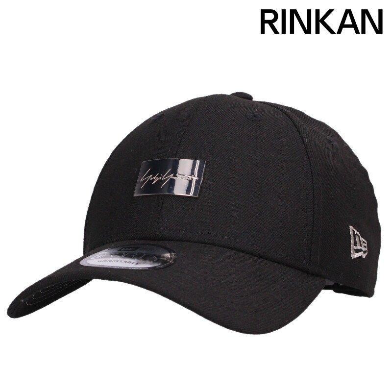 ヨウジヤマモト ×ニューエラ New Era HN-H86-863 ロゴプレート帽子 メンズ