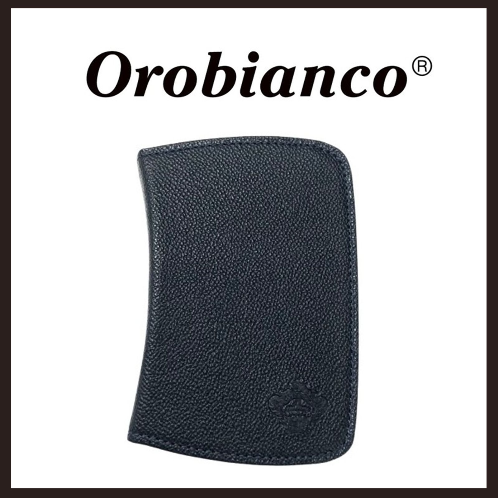 新品未使用　Orobianco (オロビアンコ)　カード入れ付 スマートキーケース　ネイビー