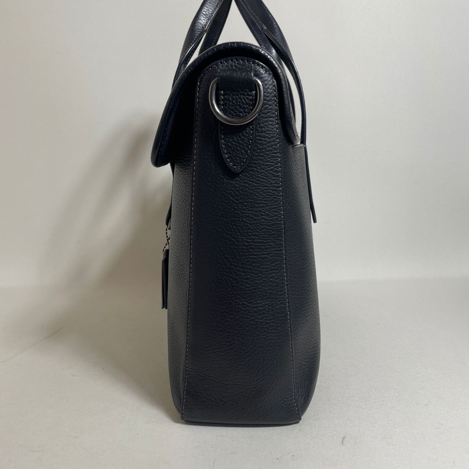 2604-225｜美品｜コーチ ビジネスバッグ レザー ブラック - メルカリ