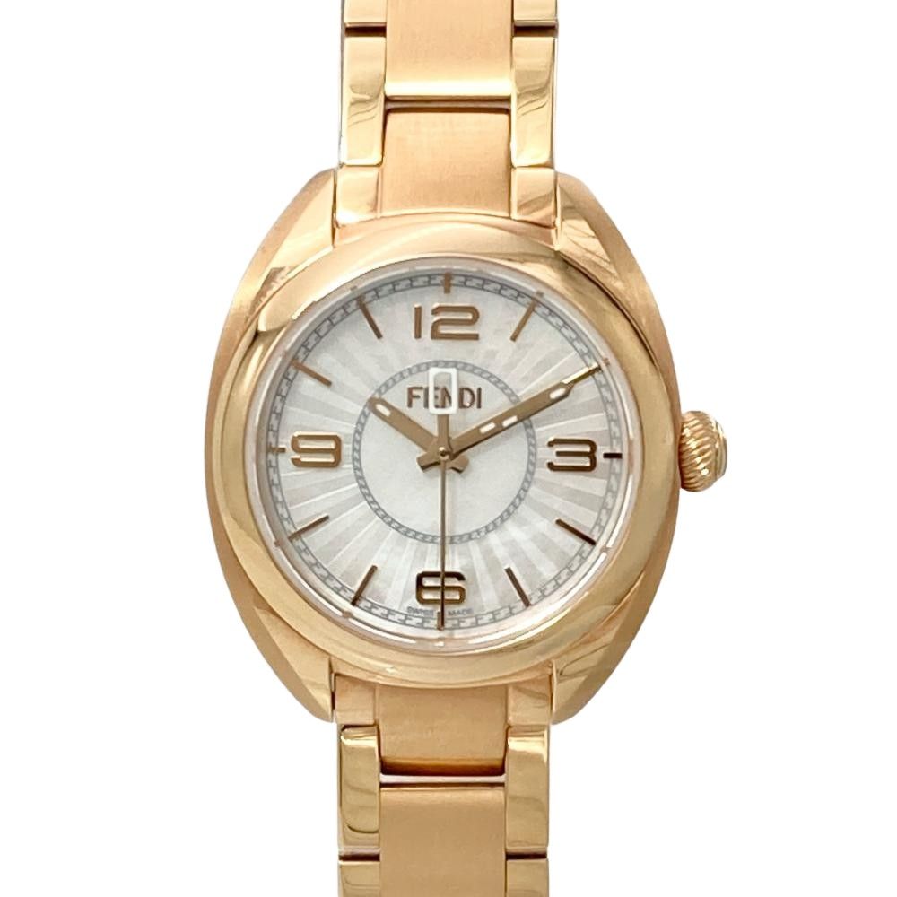 フェンディ FENDI 002-21000S-512 モメント 腕時計 ホワイトシェル文字