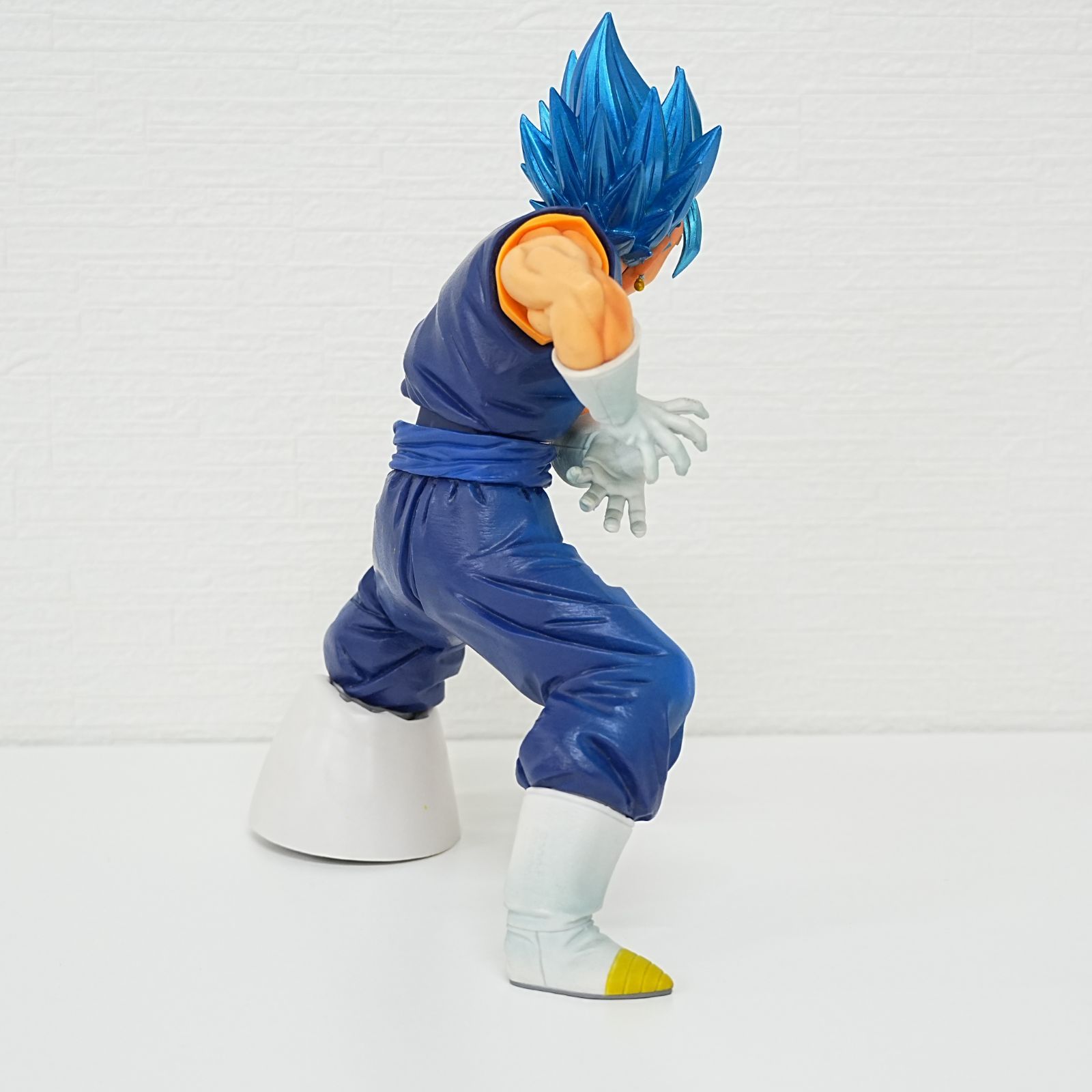 ドラゴンボール フィギュア リペイント ベジット ブルー ファイルかめはめ波 ベジット ブルー かめはめ波 リペイント品 ドラゴンボール フィギュア