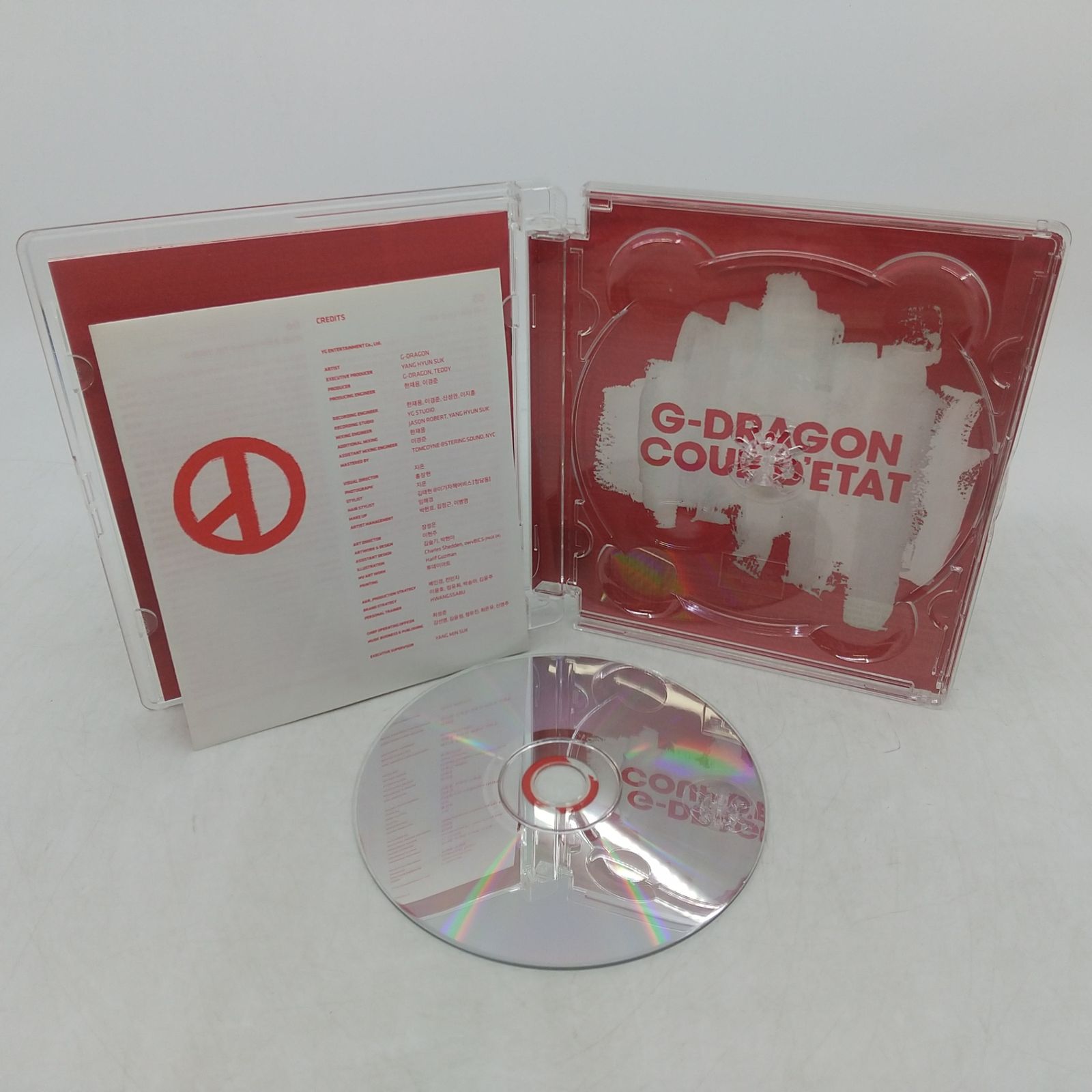 G-DRAGON 2ND ALBUM [COUP D'ETAT] 韓国盤 RED Ver. ジードラゴン