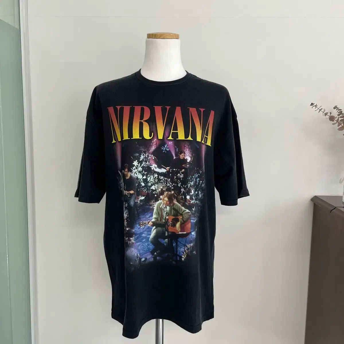 R13 NIRVANA(ニルヴァーナ) ブラック 半袖 Tシャツ - メルカリ