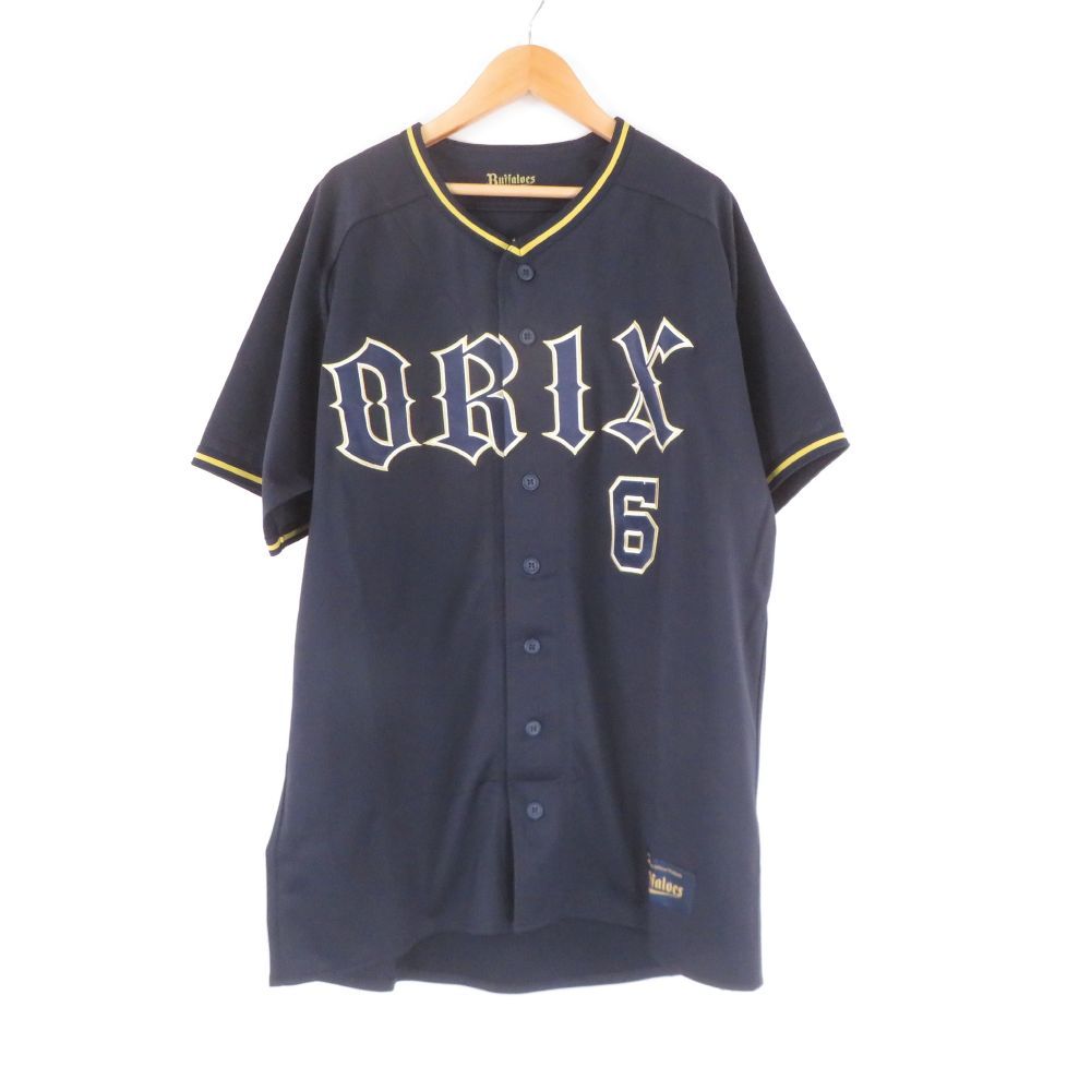 美品オリックスバファローズ♯6宗佑磨ユニフォーム1点Lポリエステル100 