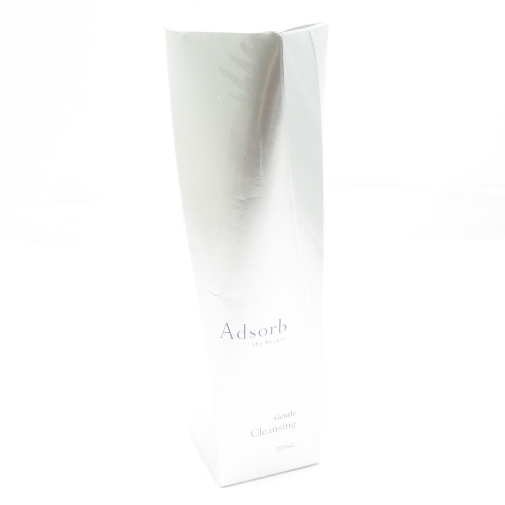 未使用 Adsorb アドソーブ ジェントルクレンジング メイク落とし 200ml Adsorp アドソーブ ジェントルクレンジング 200mLメーク落とし