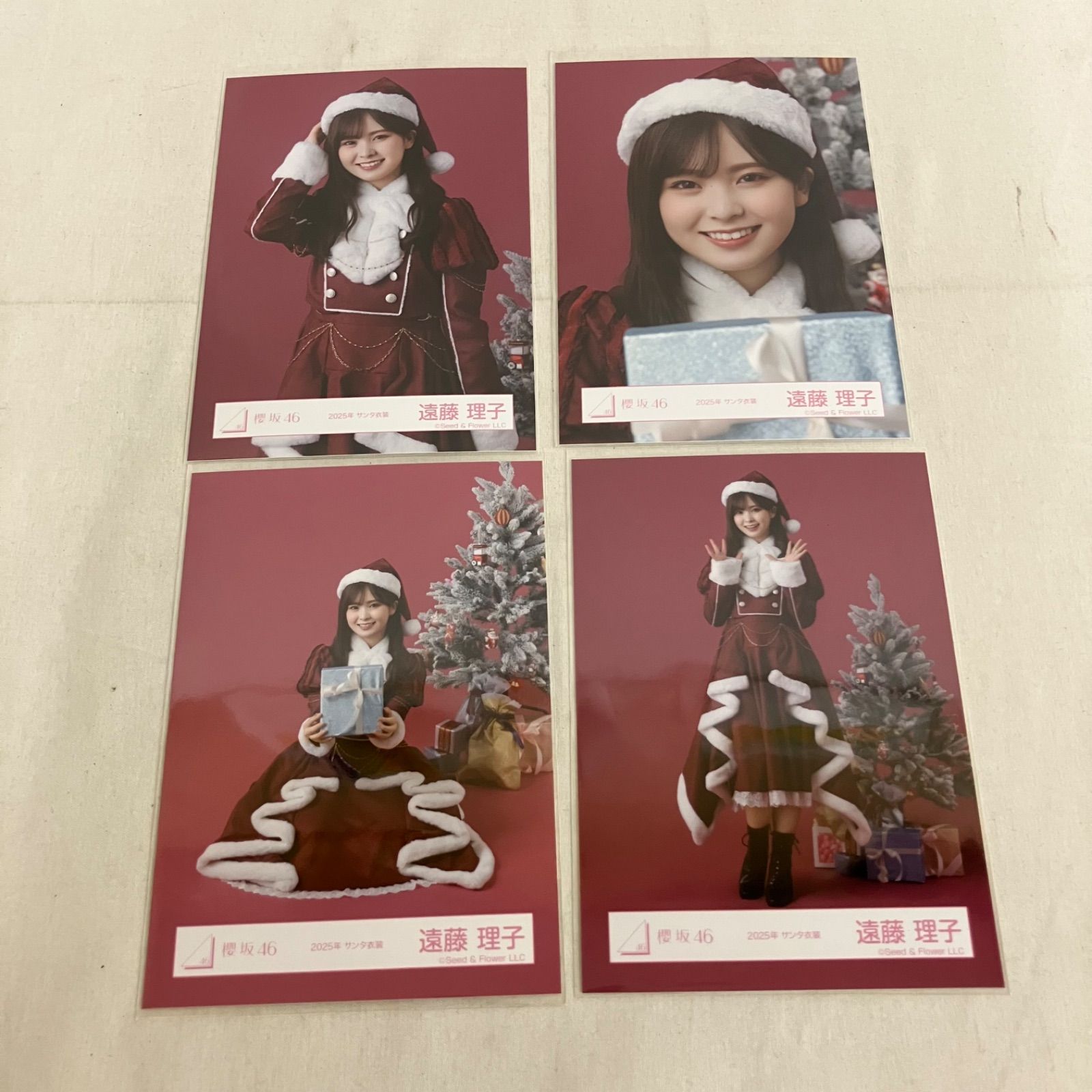 櫻坂46 生写真2025年サンタ衣装 直筆サイン 遠藤理子 中古 櫻坂46 2025年 サンタ衣装 遠藤理子 YL5083U c117 - メルカリ
