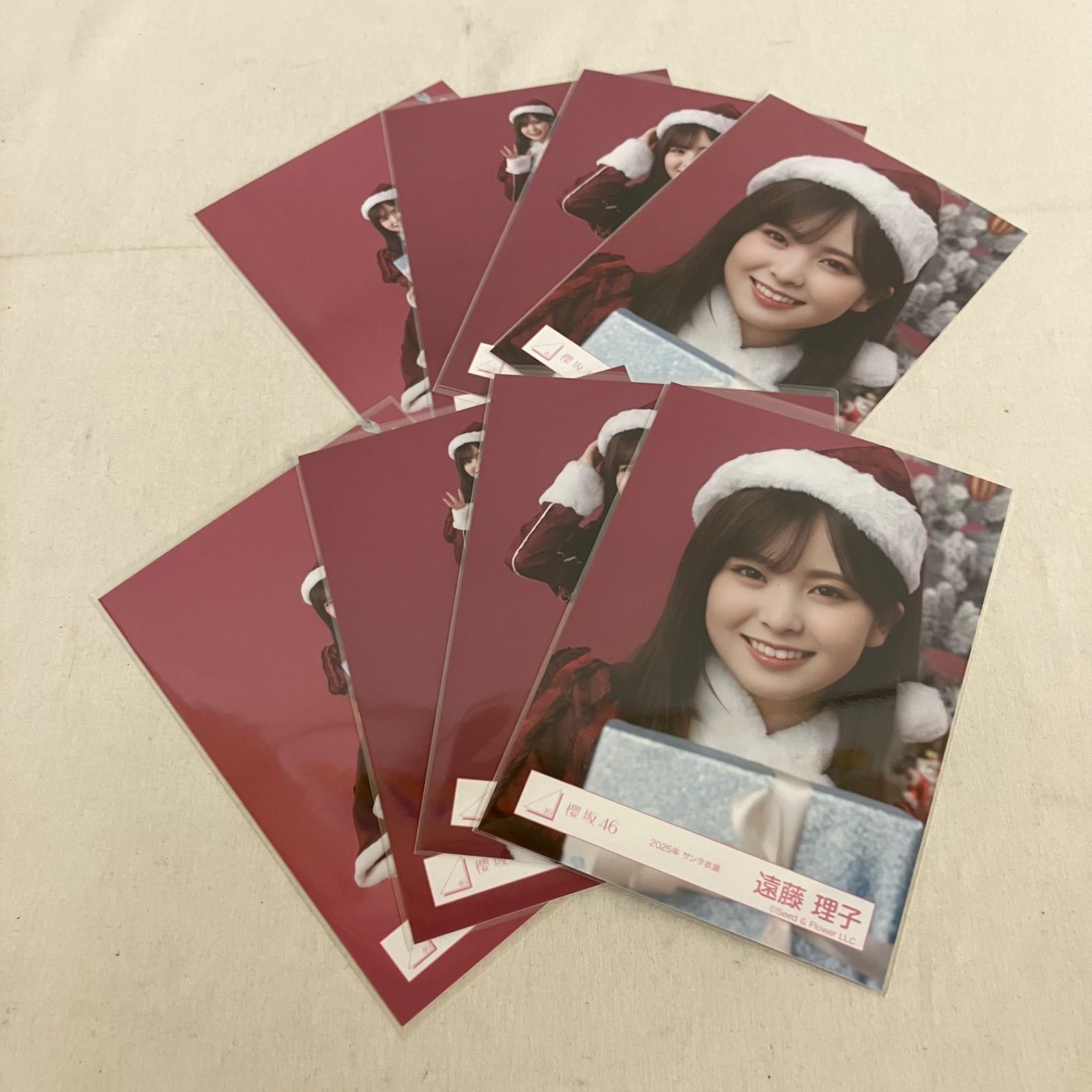 中古 櫻坂46 2025年 サンタ衣装 遠藤理子 YL5083U c117 - メルカリ