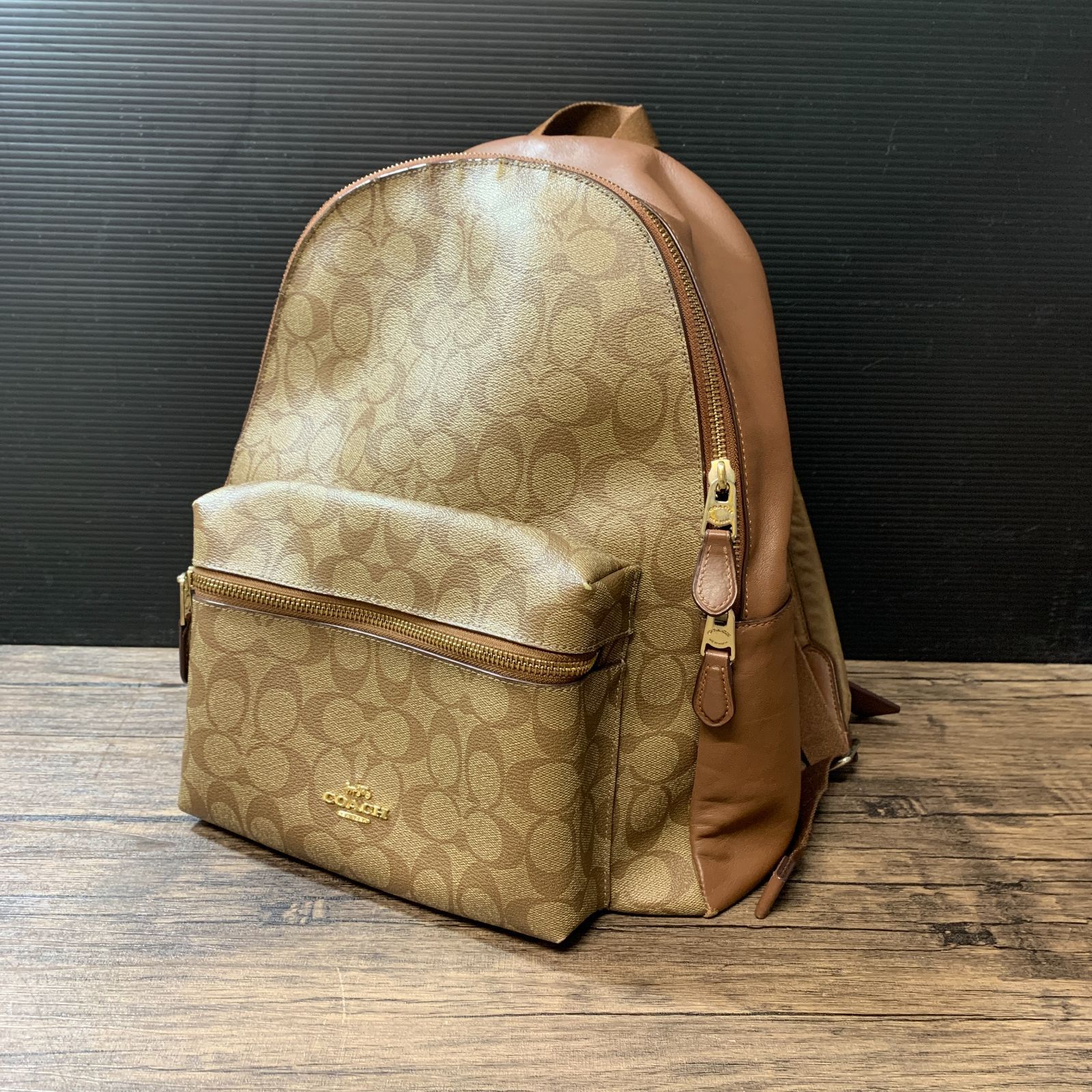 むつ85-051564] COACH シグネチャー リュック F58314 - メルカリ