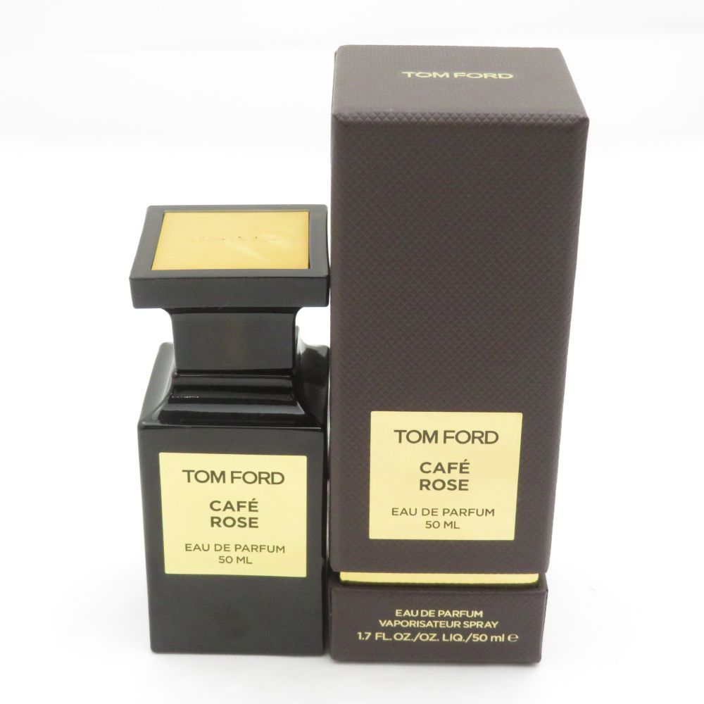美品 TOMFORD トムフォード カフェ ローズ 香水 50ml パルファム スプレィ EDP フレグランス BU6982CA