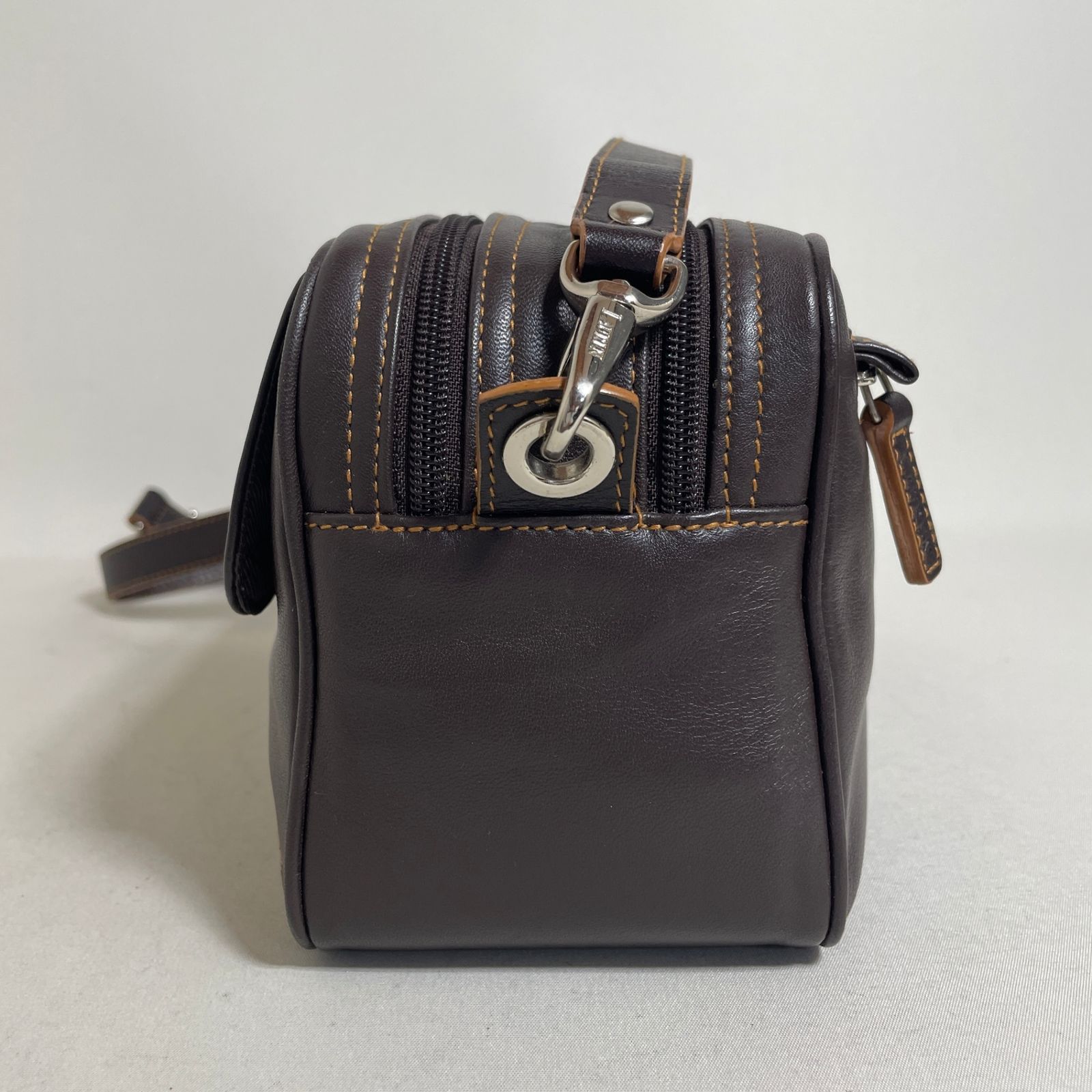2604-228｜美品｜ローレンラルフローレン ショルダーバッグ ダーク 