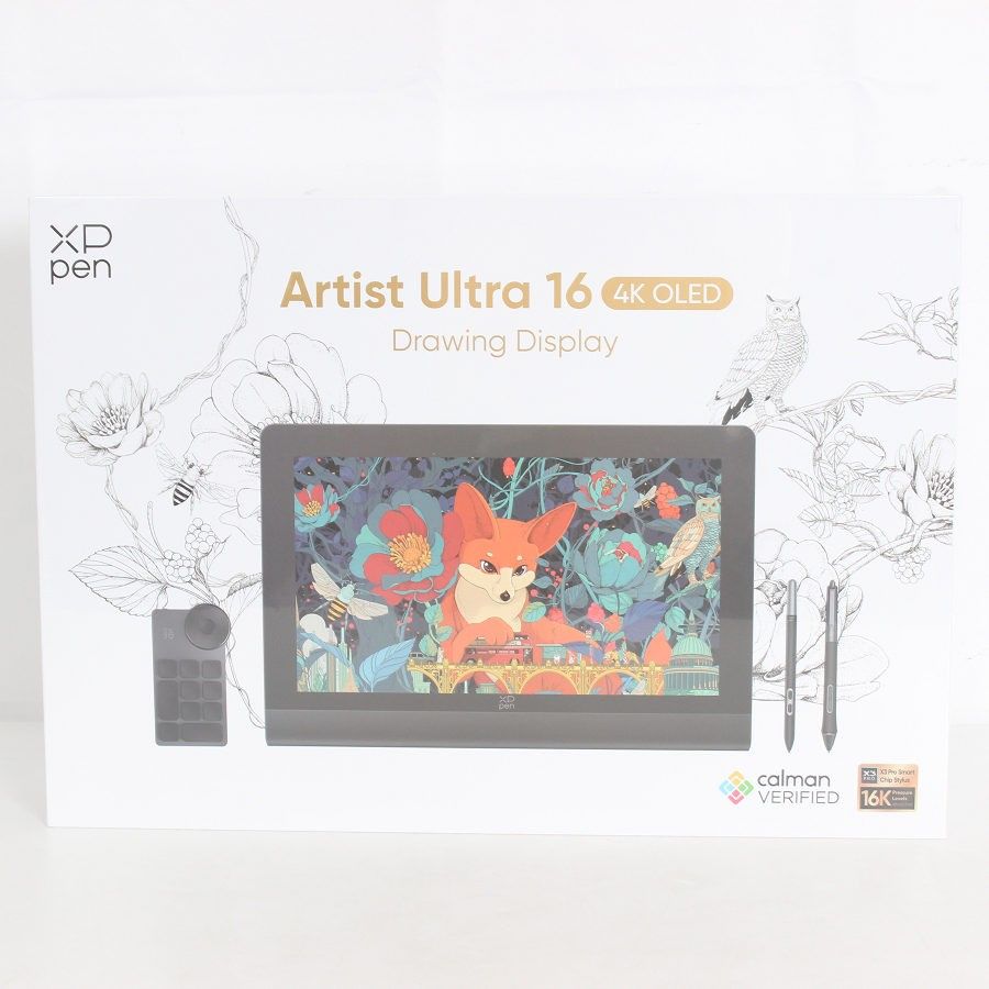 【新品未開封】XP-PEN Artist Ultra 16 4K OLED CPMD160UH タッチ機能搭載 4K 有機EL 液晶タブレット アーティスト 本体