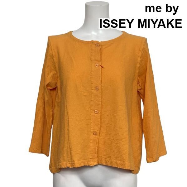 ◇ ミーバイイッセイミヤケ me by ISSEY MIYAKE シャツブラウス 長袖