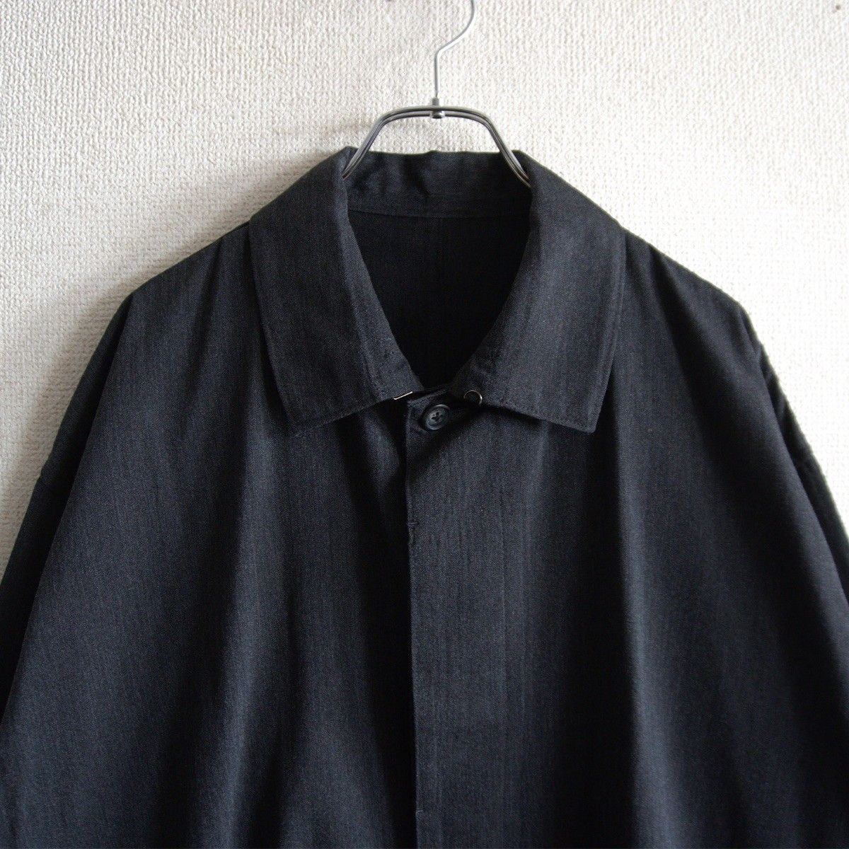 90s/アーカイブ】Y's for men【ウール ロング ステンカラーコート】M