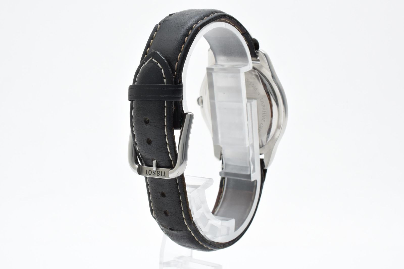 稼働品】ティソ TISSOT PR50 腕時計 白文字盤 クオーツ - メルカリ