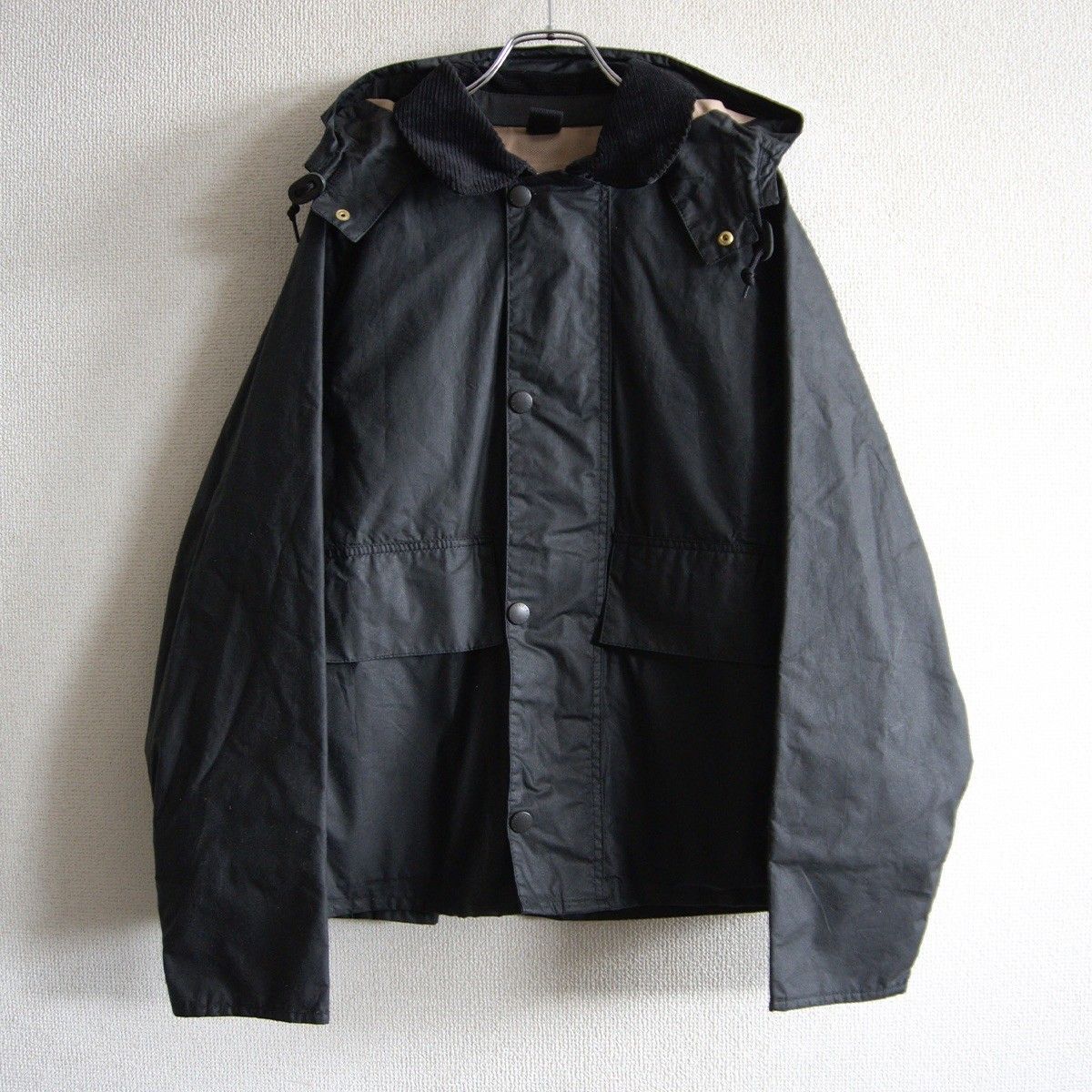 美品】Barbour × MARGARET HOWELL【MH SPEY WAX JACKET】S バブアー