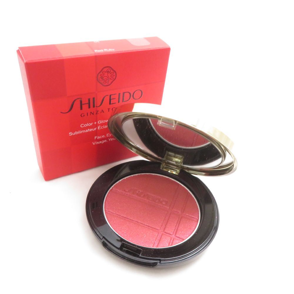 美品 SHISEIDO 資生堂 カラーグロウ エンハンサー フェイスカラー アイシャドウ 7g 05 残量多 BN5914J1