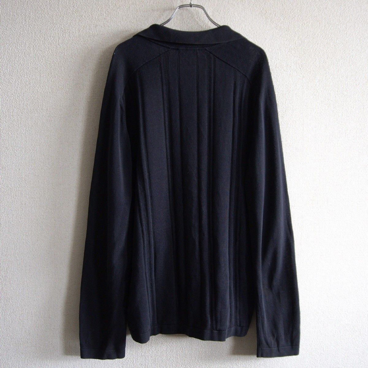 高級品】 HERMES 【オープンカラー コットン ポロシャツ】XS エルメス 