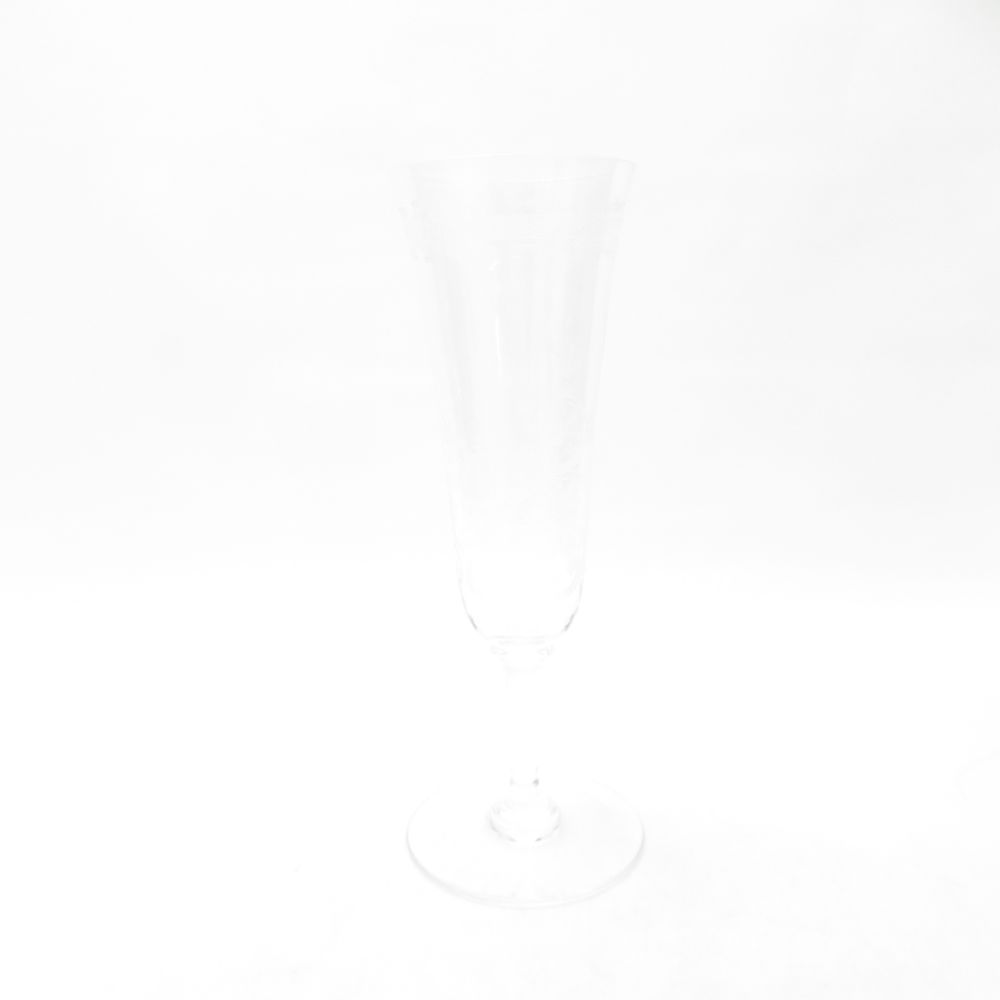 美品 Baccarat バカラ ラファイエット シャンパングラス H17.5cm シャンパンフルート エッチング SC11100J1