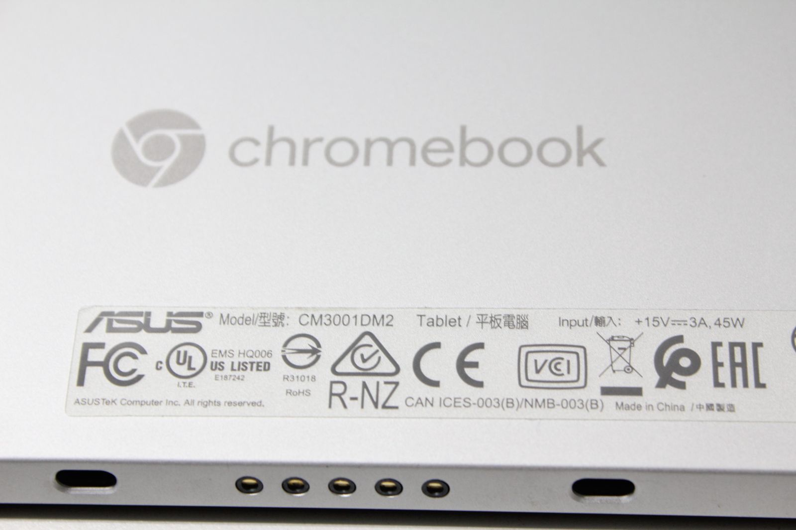 中古ASUS Chromebook CM30 MT8186 128GB 8GB Cランク - メルカリ