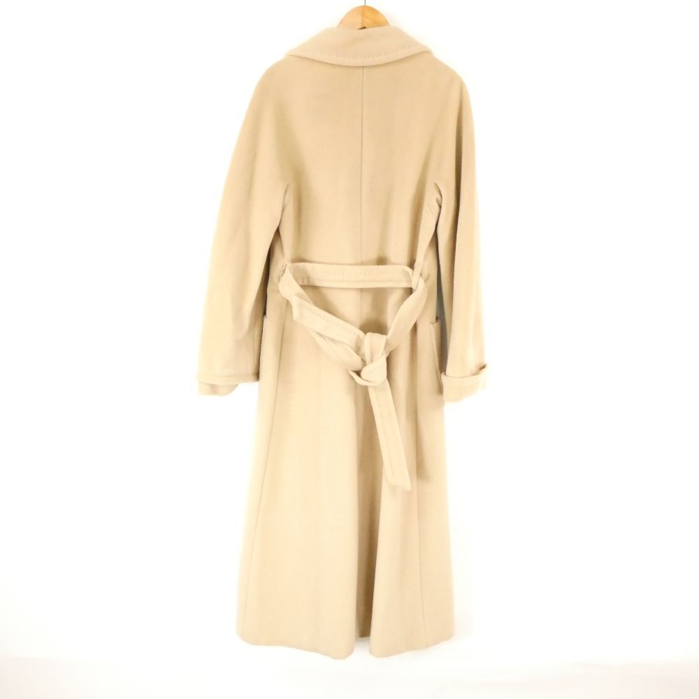 未使用)MaxMara カシミア100% コート　チェスターコート　36 美品MAXMARAマックスマーラチェスターコート1点36XS～S相当ウール